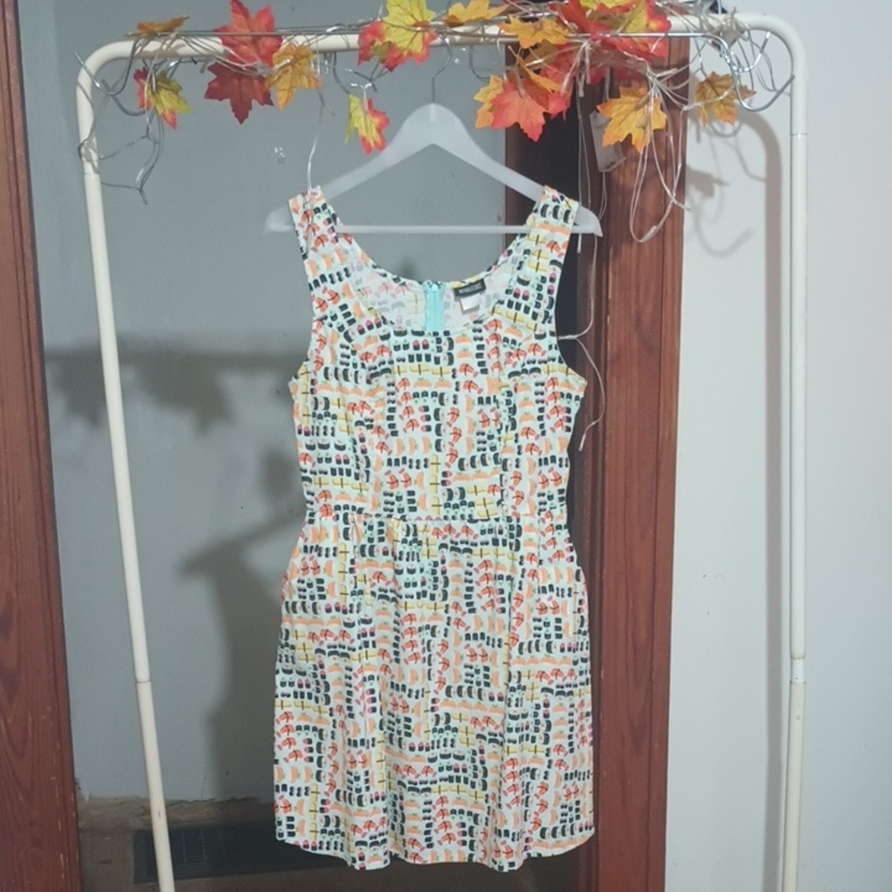 Retrolicious Multicolor SUSHI 🍣 Mini Dress